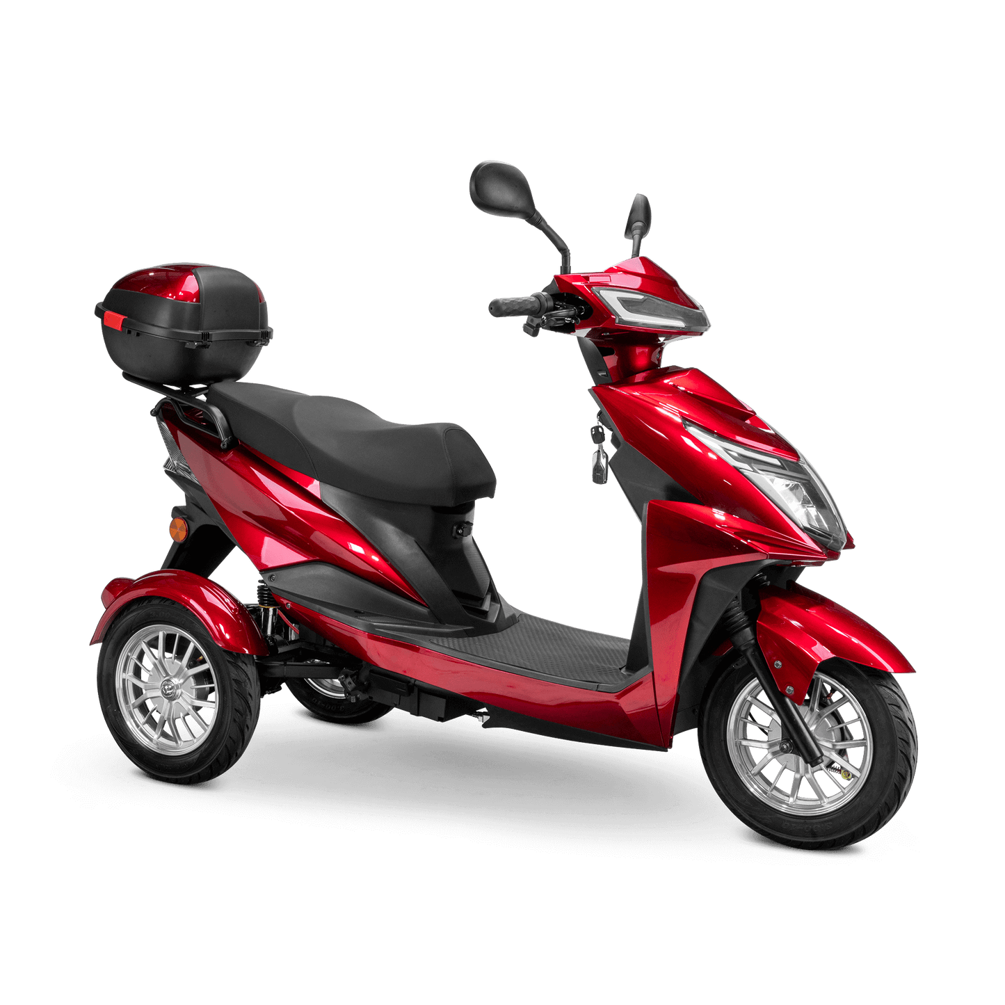 Regal Mobility Scooter - red with black seat and silver wheels