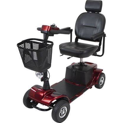 Mobility Scooter - Series C red color front left view