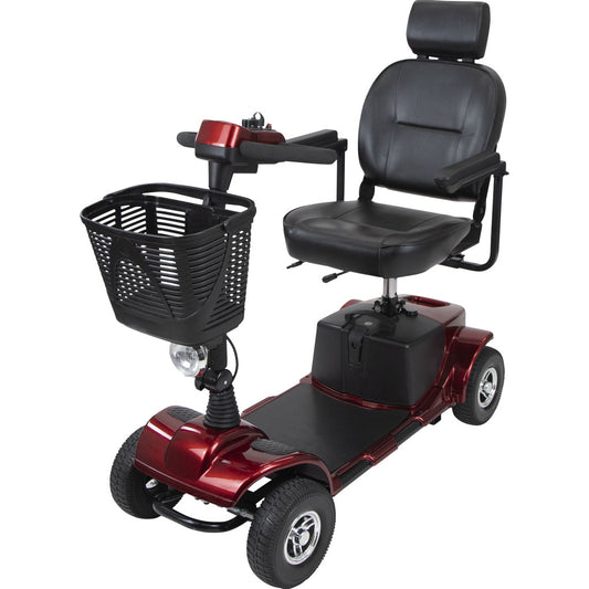 Mobility Scooter - Series C red color front left view