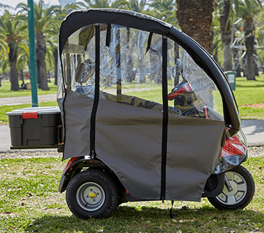 Afiscooter S3 Mobility Scooter - rain canopy option
