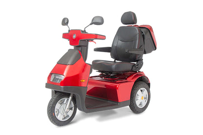 Afiscooter S3 Mobility Scooter - red with single seat