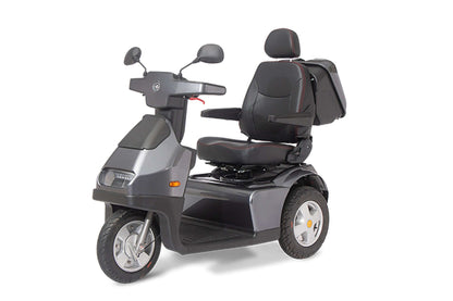 Afiscooter S3 Mobility Scooter - grey with single seat