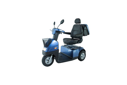 Afiscooter C3 Mobility Scooter - blue left front view
