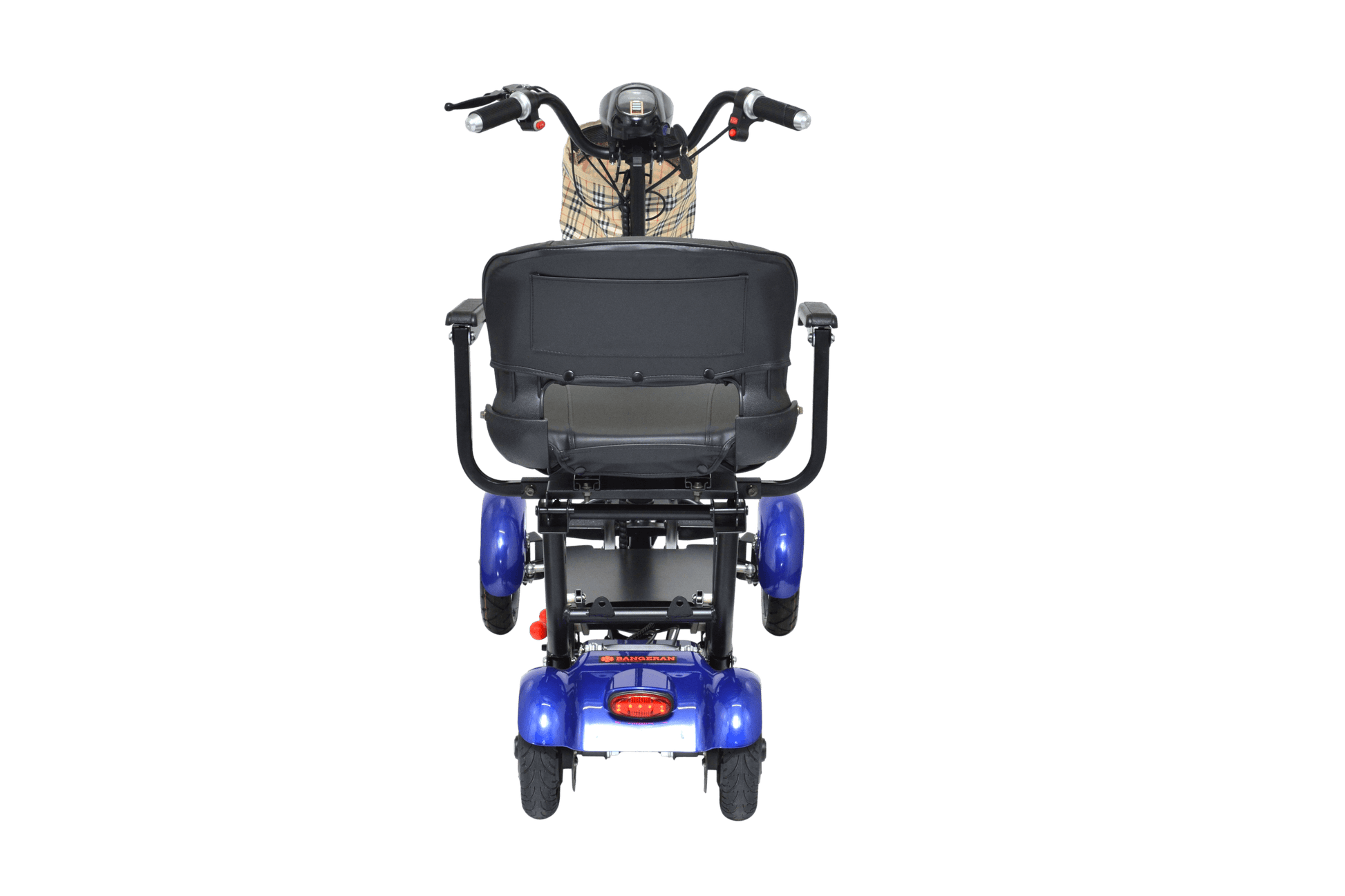 MS 3000 Mobility Scooter - blue rear view