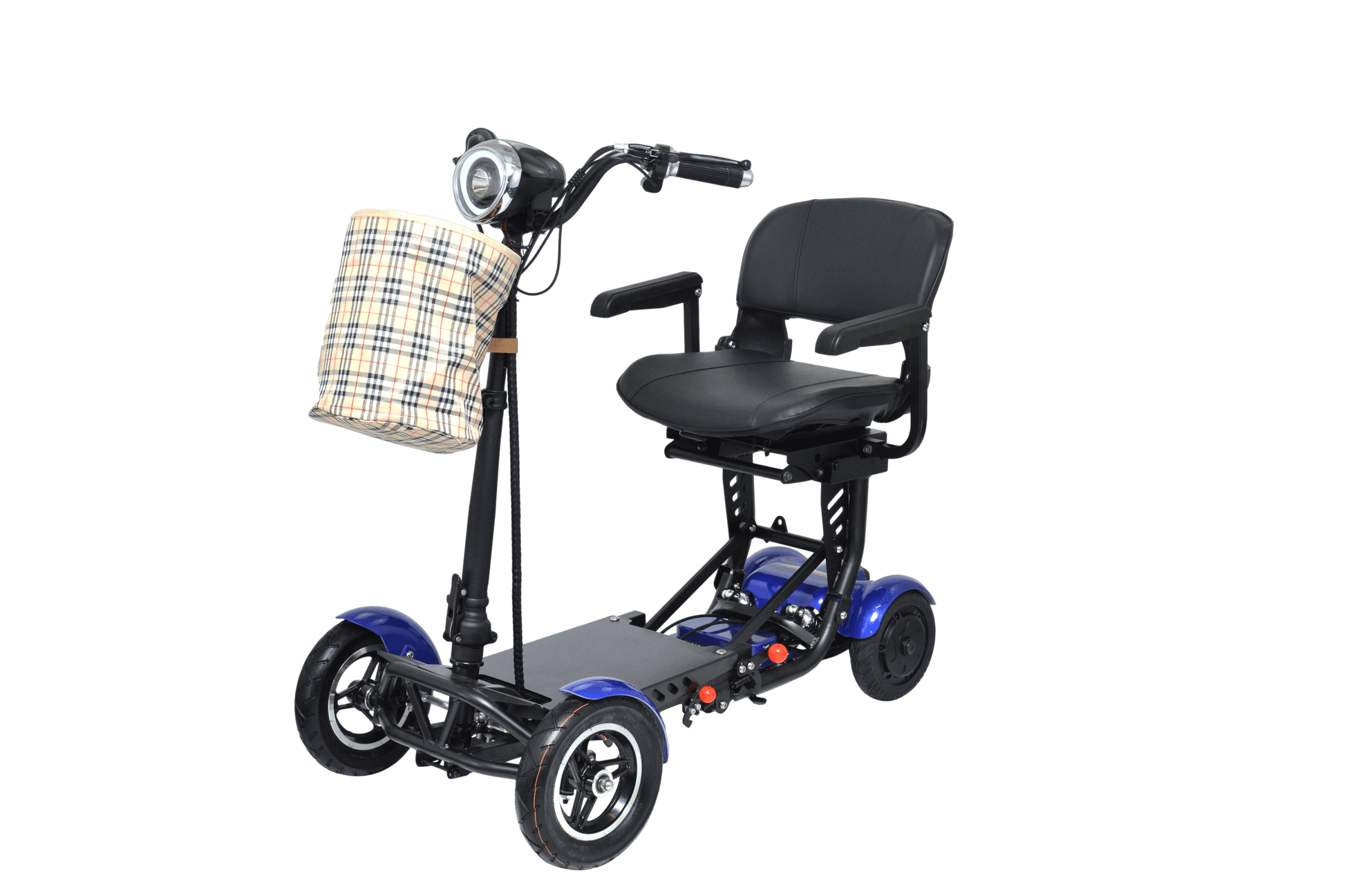 MS 3000 Mobility Scooter - blue left front view