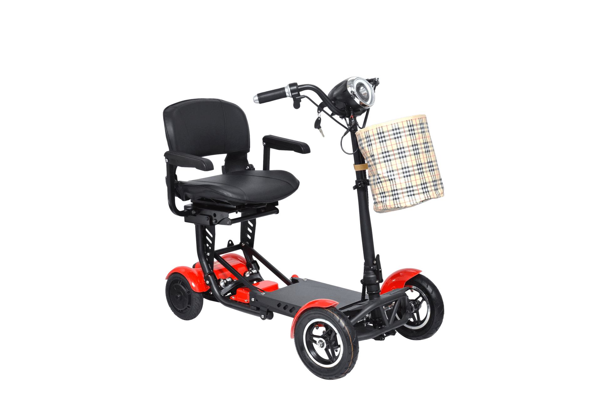 MS 3000 Mobility Scooter - red right front view