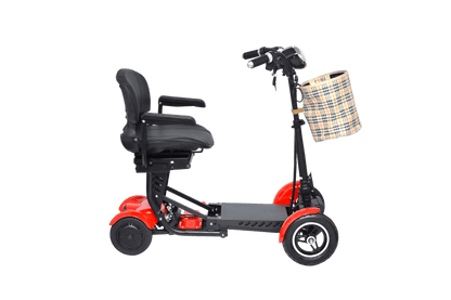 MS 3000 Mobility Scooter - red right side view