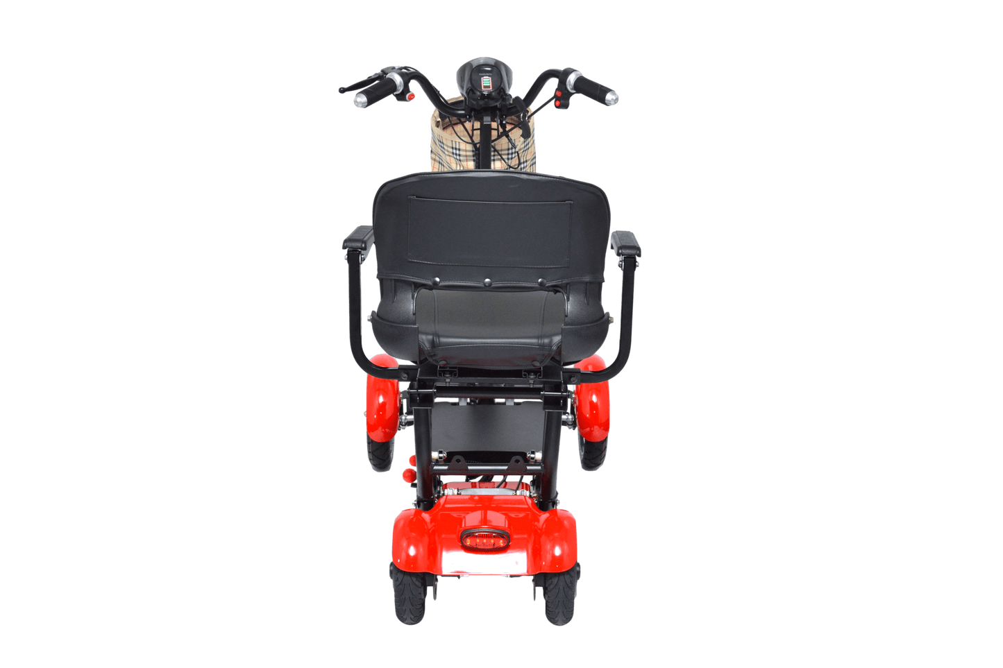 MS 3000 Mobility Scooter - red rear view