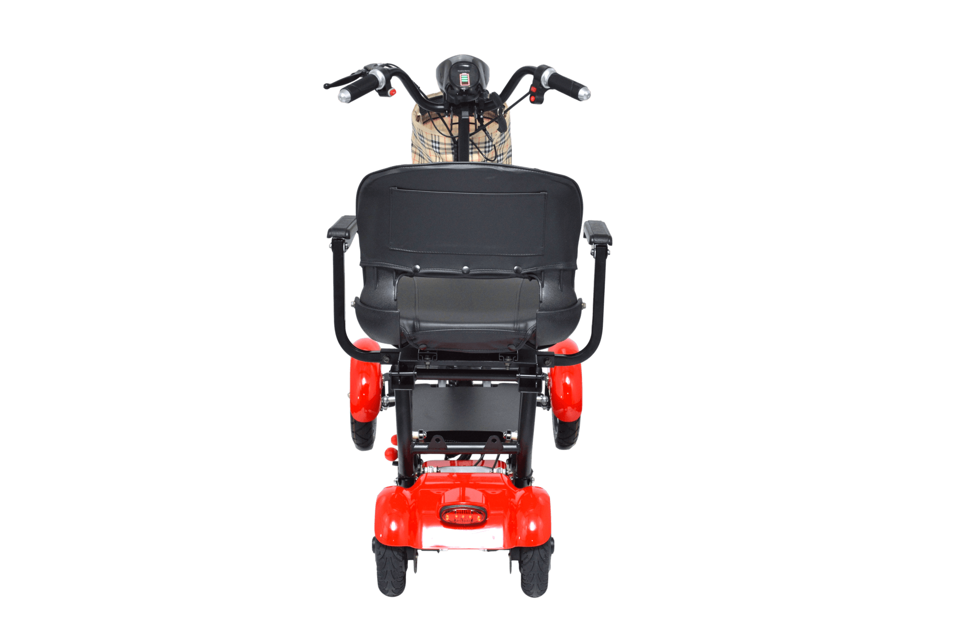 MS 3000 Mobility Scooter - red rear view
