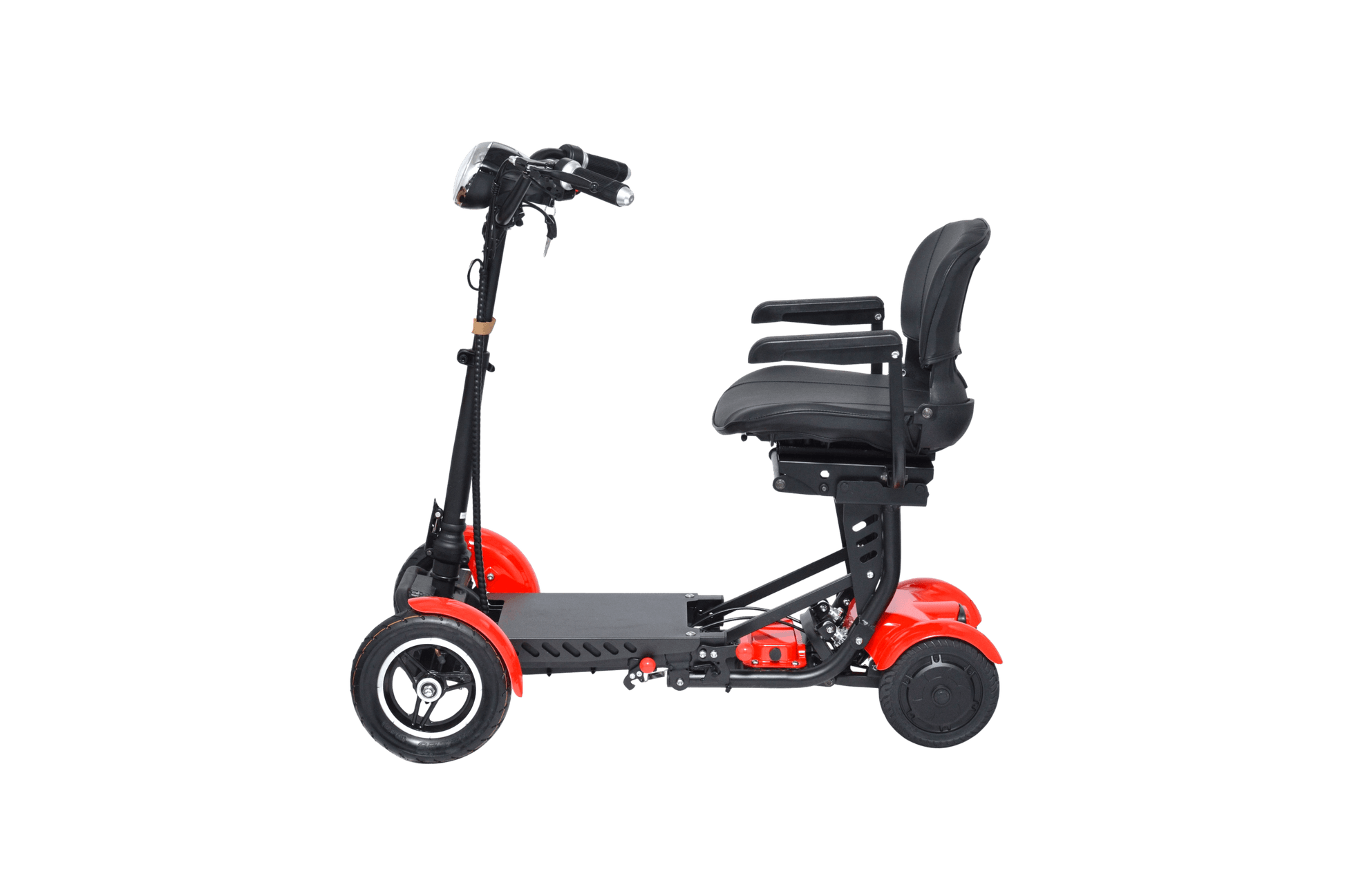MS 3000 Mobility Scooter - red left side view