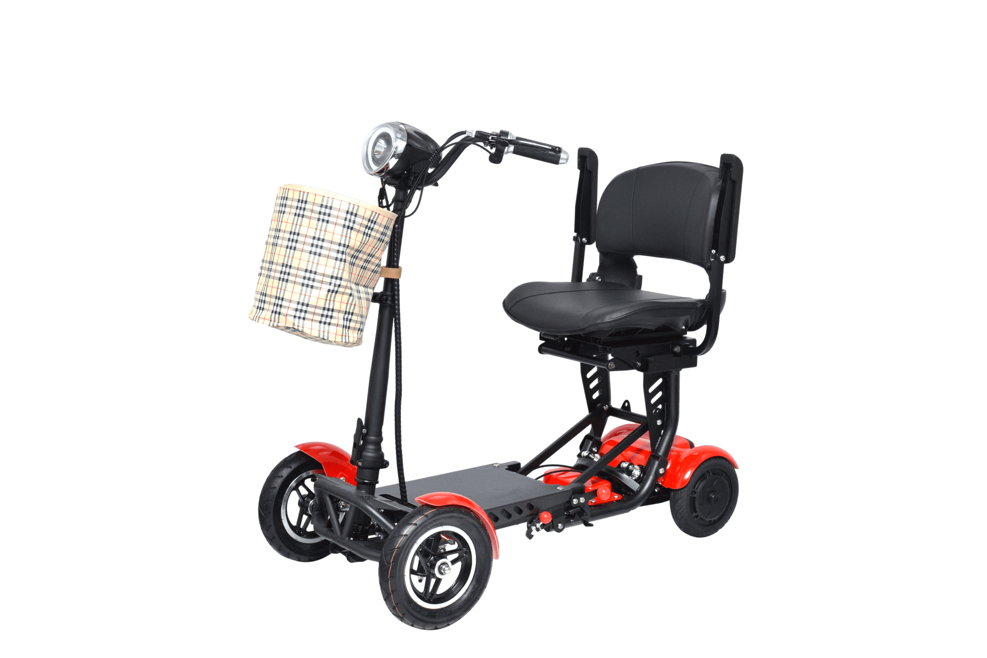 MS 3000 Mobility Scooter - red left front view