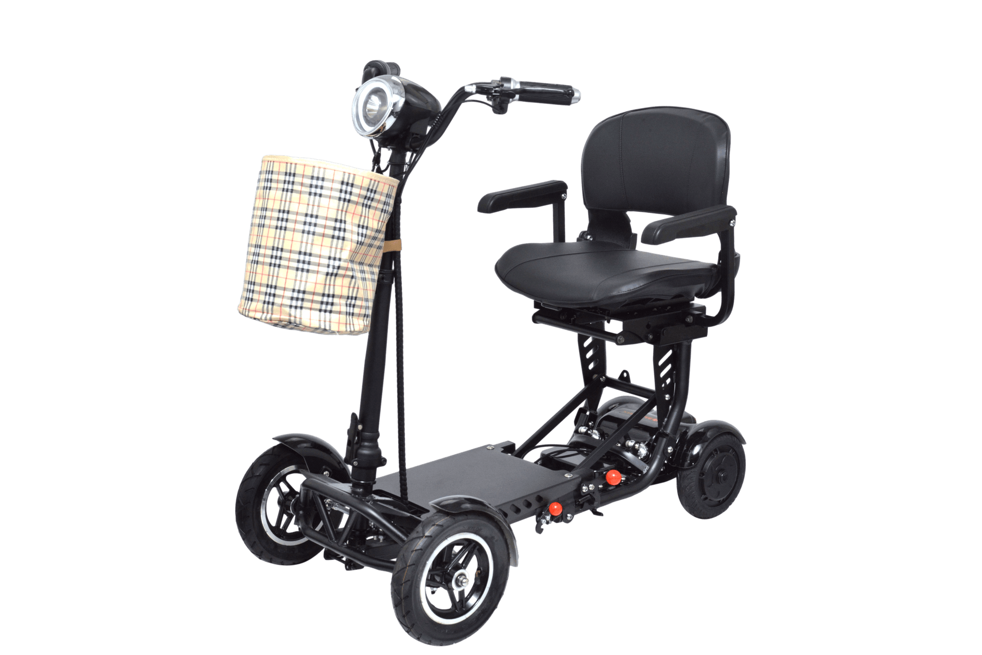 MS 3000 Mobility Scooter - black left front view