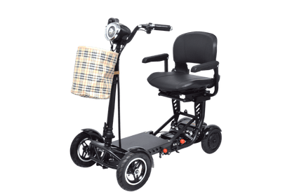 MS 3000 Mobility Scooter - black left front view