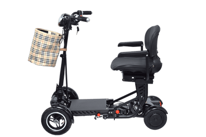 MS 3000 Mobility Scooter - black left side view
