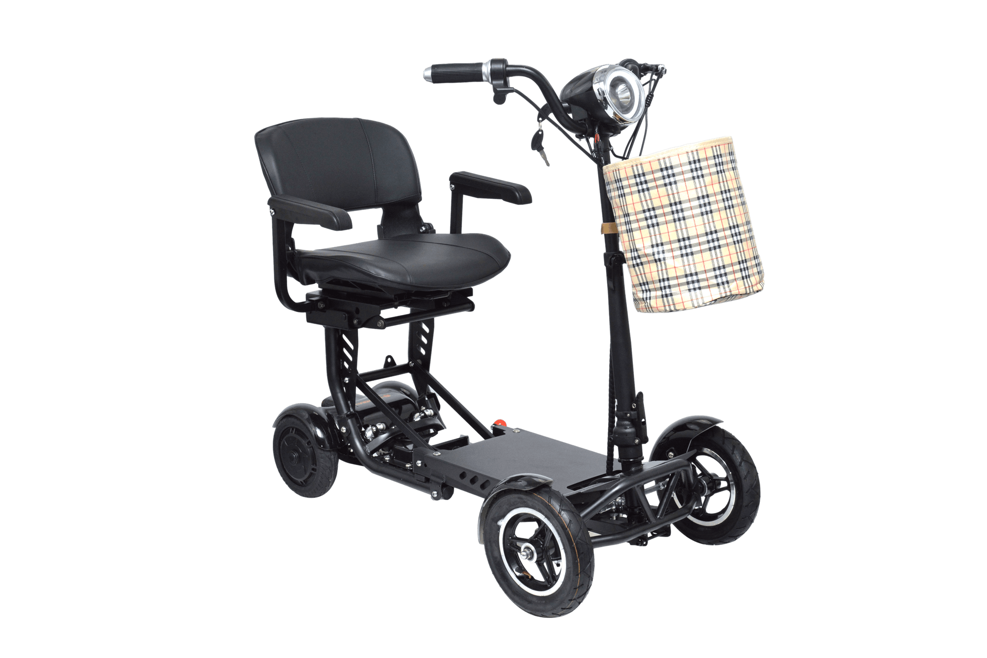 MS 3000 Mobility Scooter - black right front view