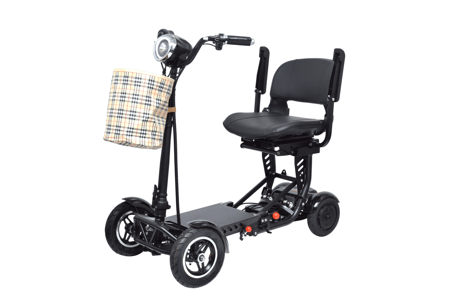 MS 3000 Mobility Scooter - black left front view