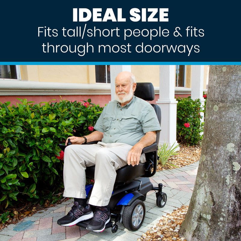 Electric Wheelchair Model V - sizing for most people