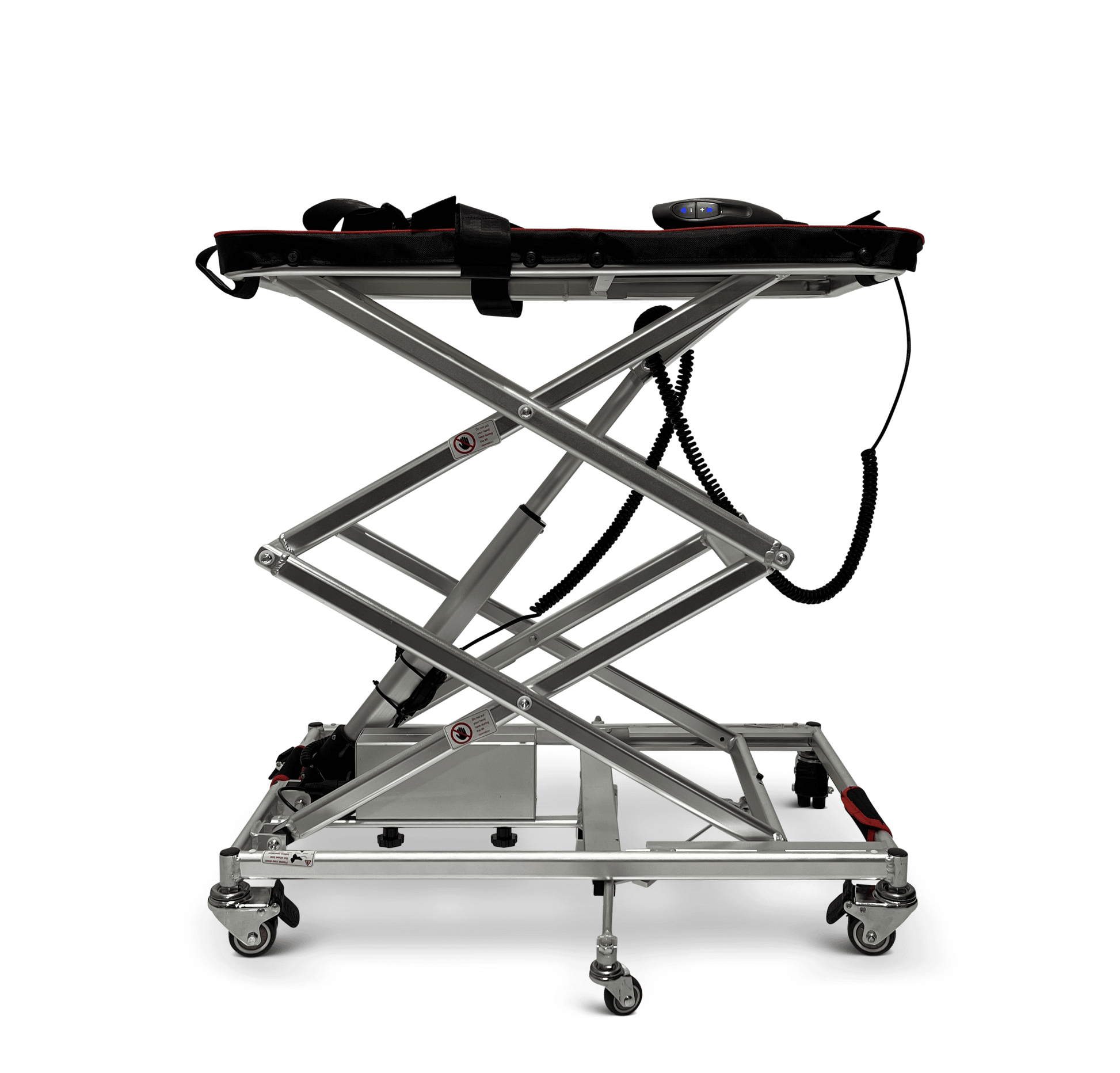 GO Wheelchair and Mobility Scooter Lift - partly raised 9