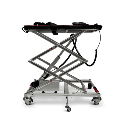 GO Wheelchair and Mobility Scooter Lift - partly raised 9