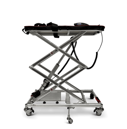 GO Wheelchair and Mobility Scooter Lift - partly raised 11
