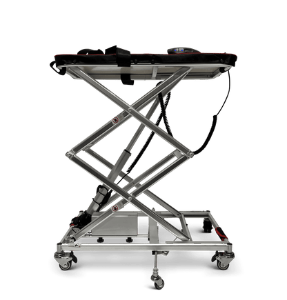 GO Wheelchair and Mobility Scooter Lift - partly raised 12