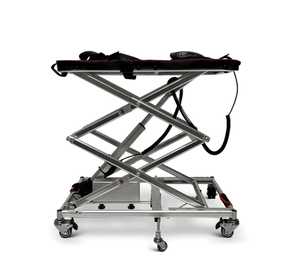 GO Wheelchair and Mobility Scooter Lift - partly raised 8