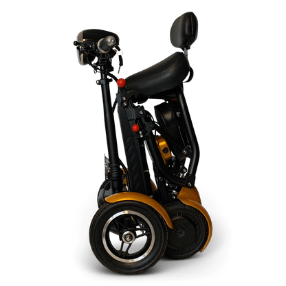 MS 3000 Mobility Scooter - gold folded side view