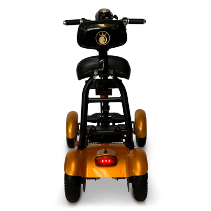 MS 3000 Mobility Scooter - gold rear view with taillight