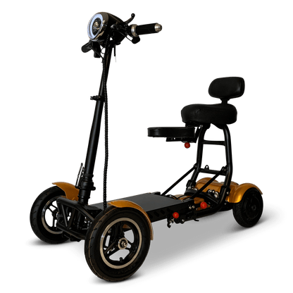 MS 3000 Mobility Scooter - gold left front view