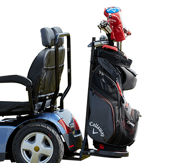 Afiscooter S3 Mobility Scooter - golf bag holder option