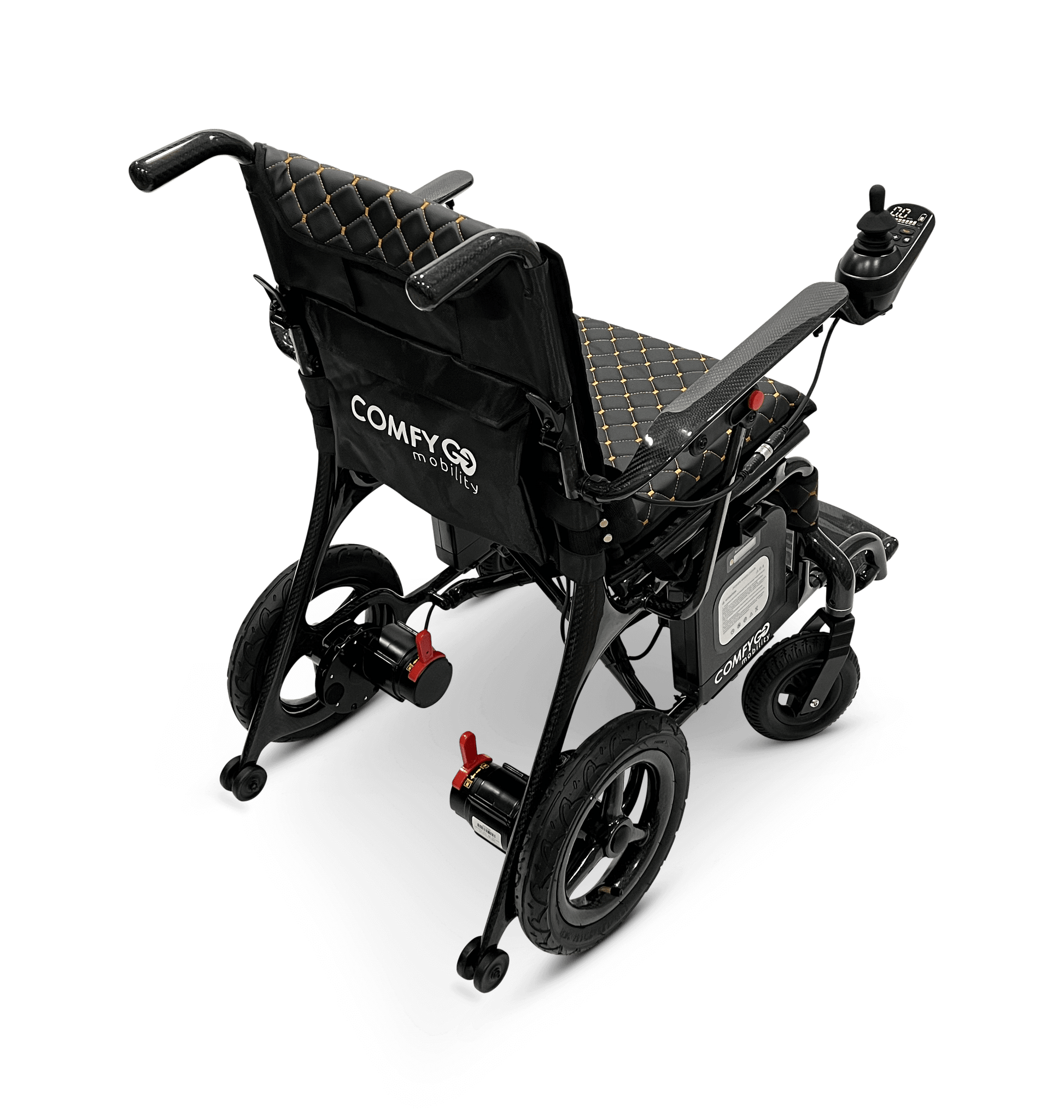 Phoenix Carbon Fiber Electric Wheelchair - black color top