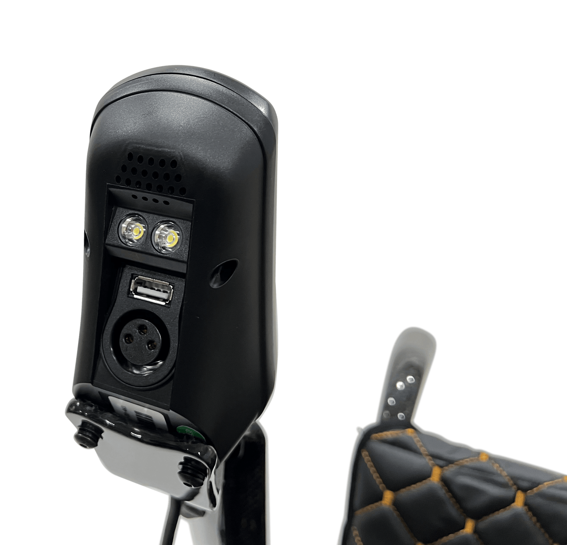 Phoenix Carbon Fiber Electric Wheelchair - controller close up