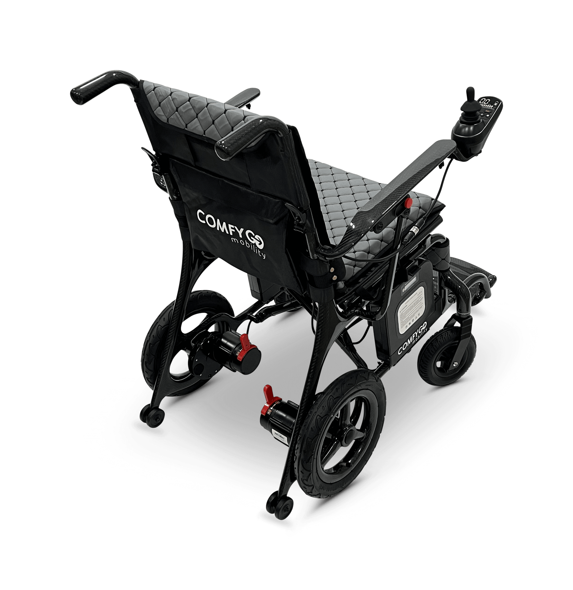Phoenix Carbon Fiber Electric Wheelchair - gray color top