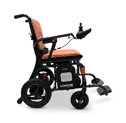 Phoenix Carbon Fiber Electric Wheelchair - taba color right side