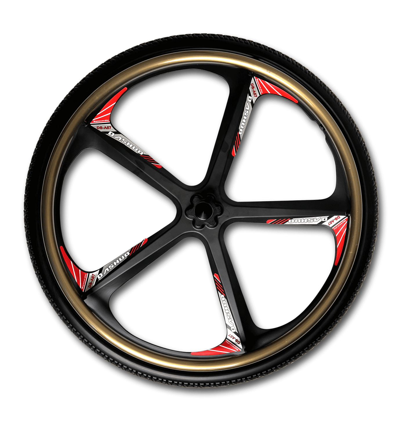 X-1 Manual Wheelchair - red se model wheel