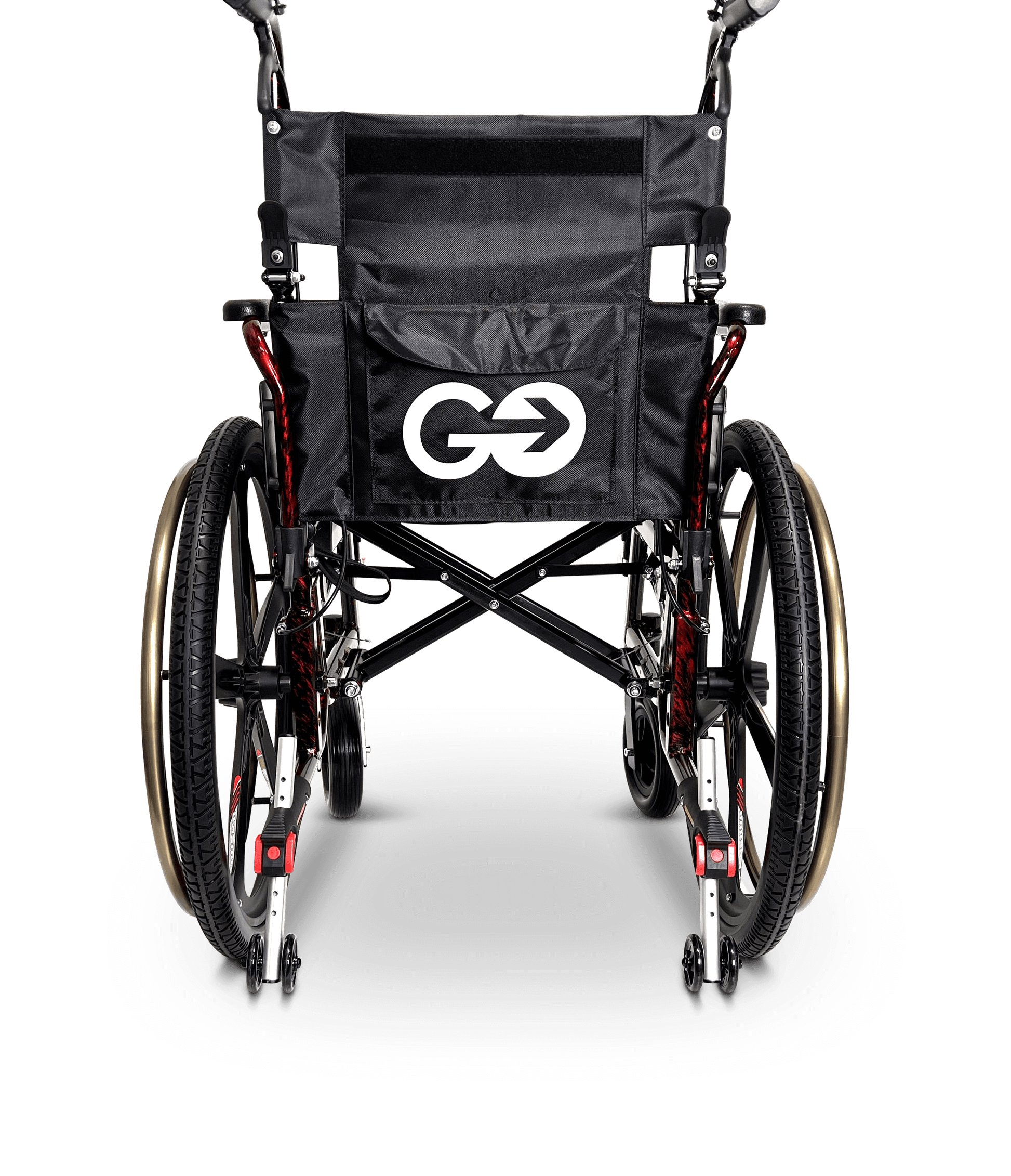 X-1 Manual Wheelchair - folded view 1