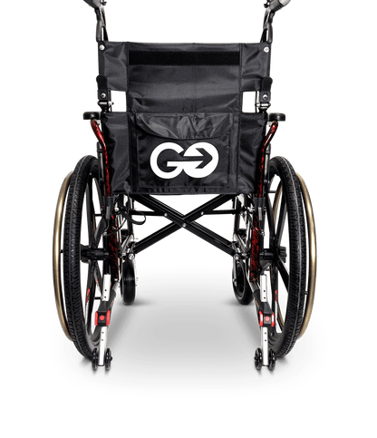 X-1 Manual Wheelchair - folded view 1