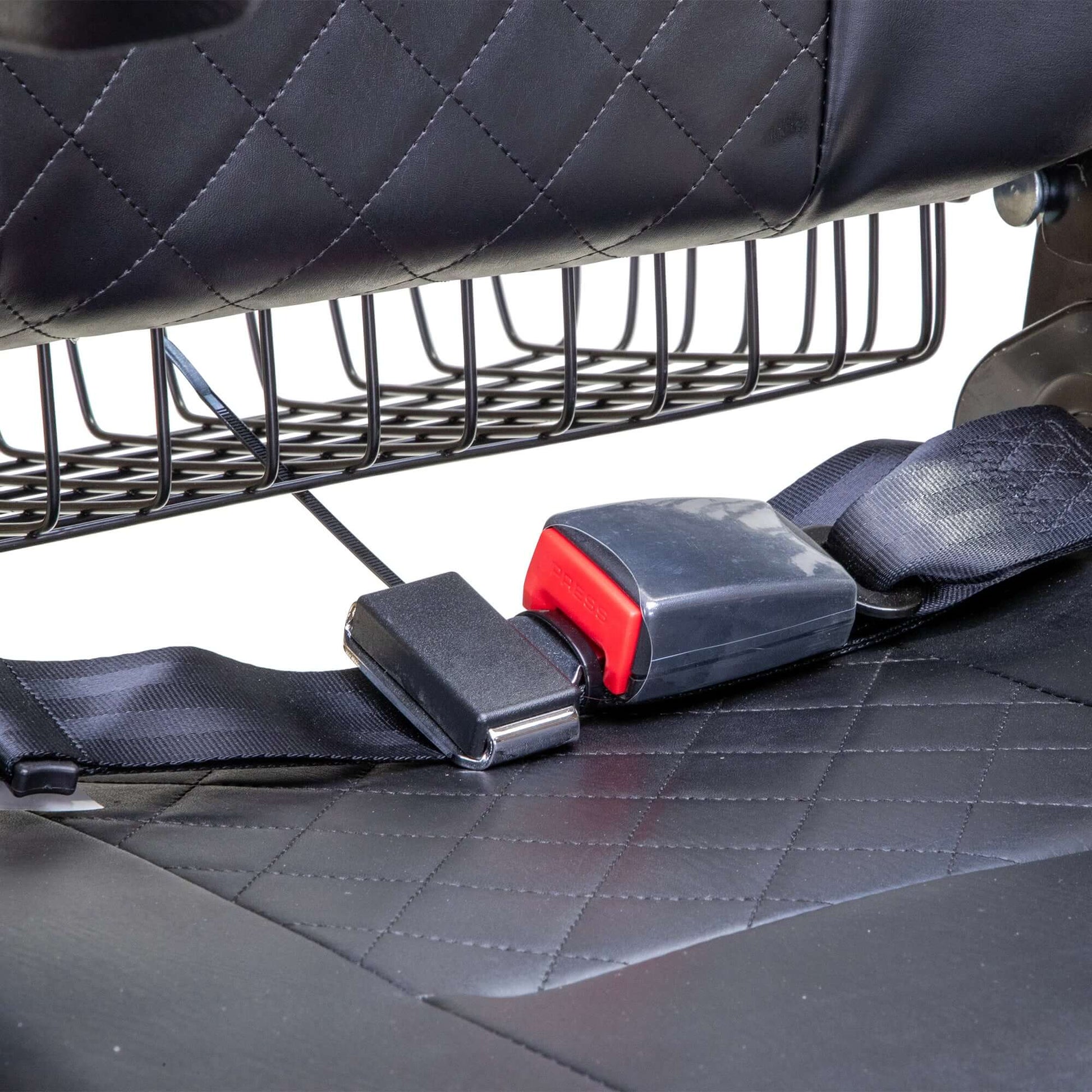 Legacy Mobility Scooter - seat belt close up