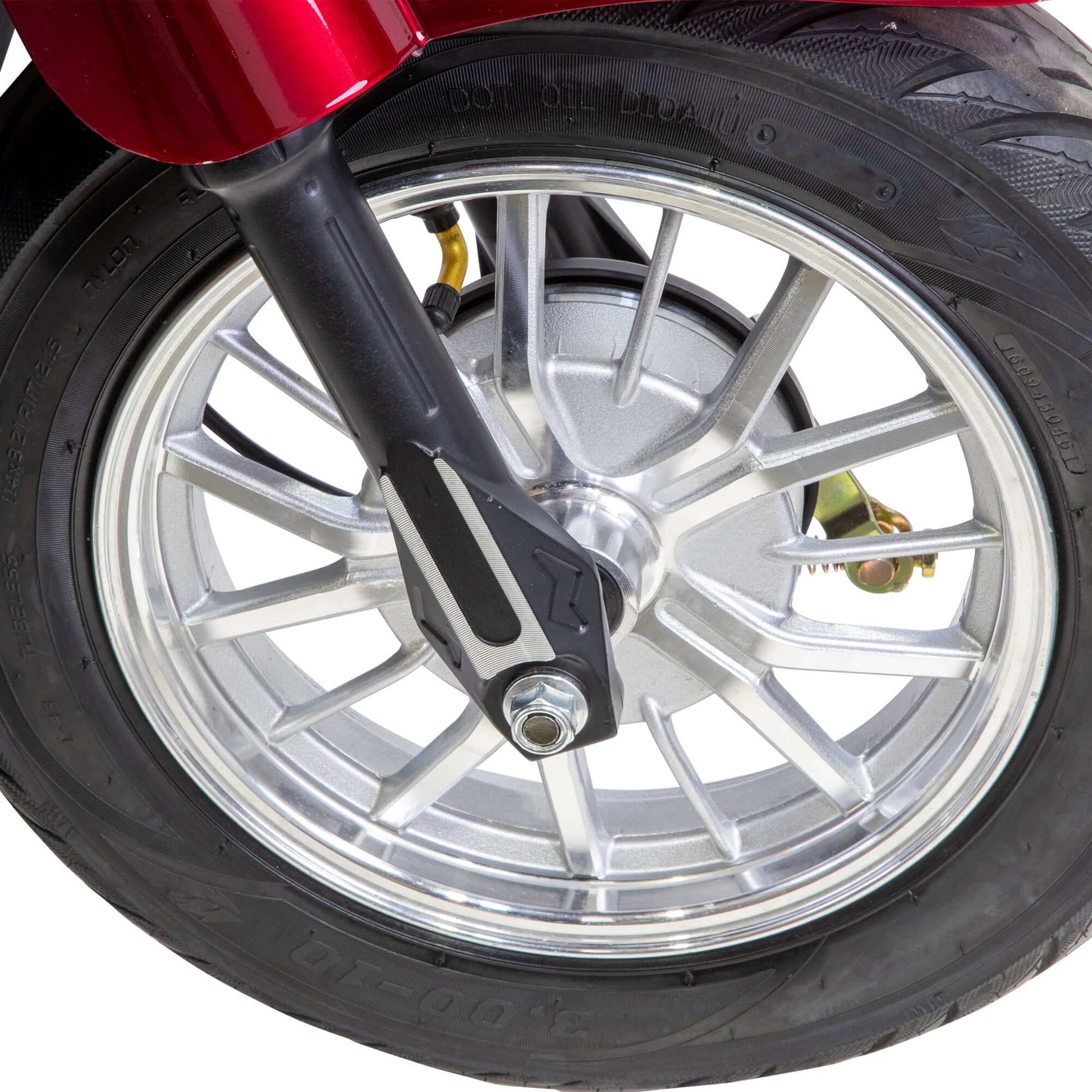 Legacy Mobility Scooter - front wheel and fender