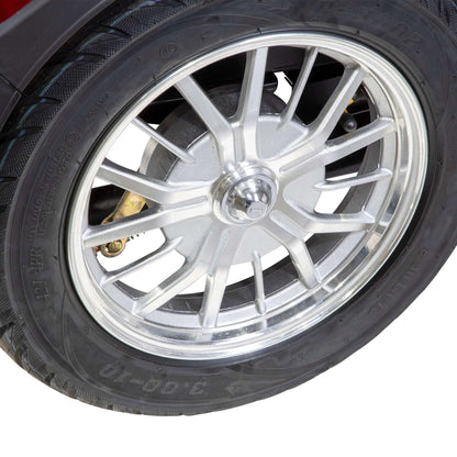 Legacy Mobility Scooter - rear wheel close up