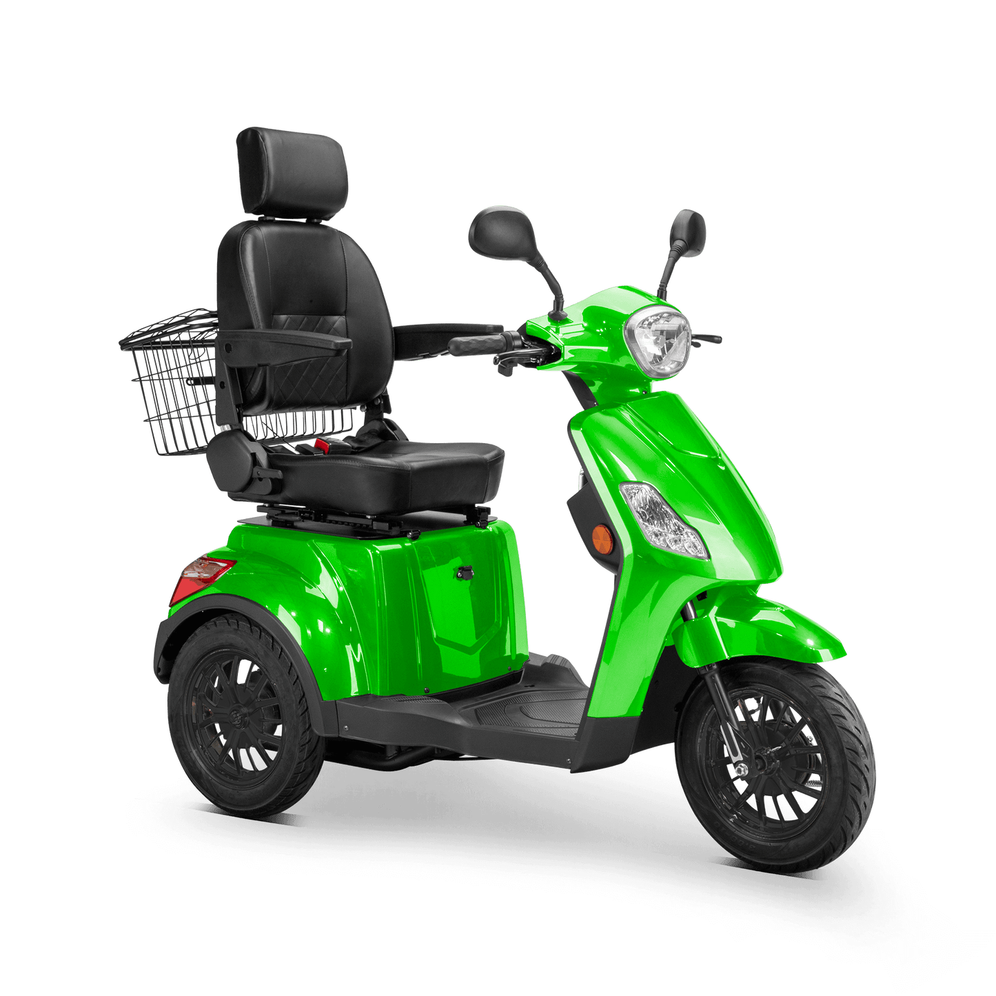 Legacy Mobility Scooter - green with black seat and black wheels