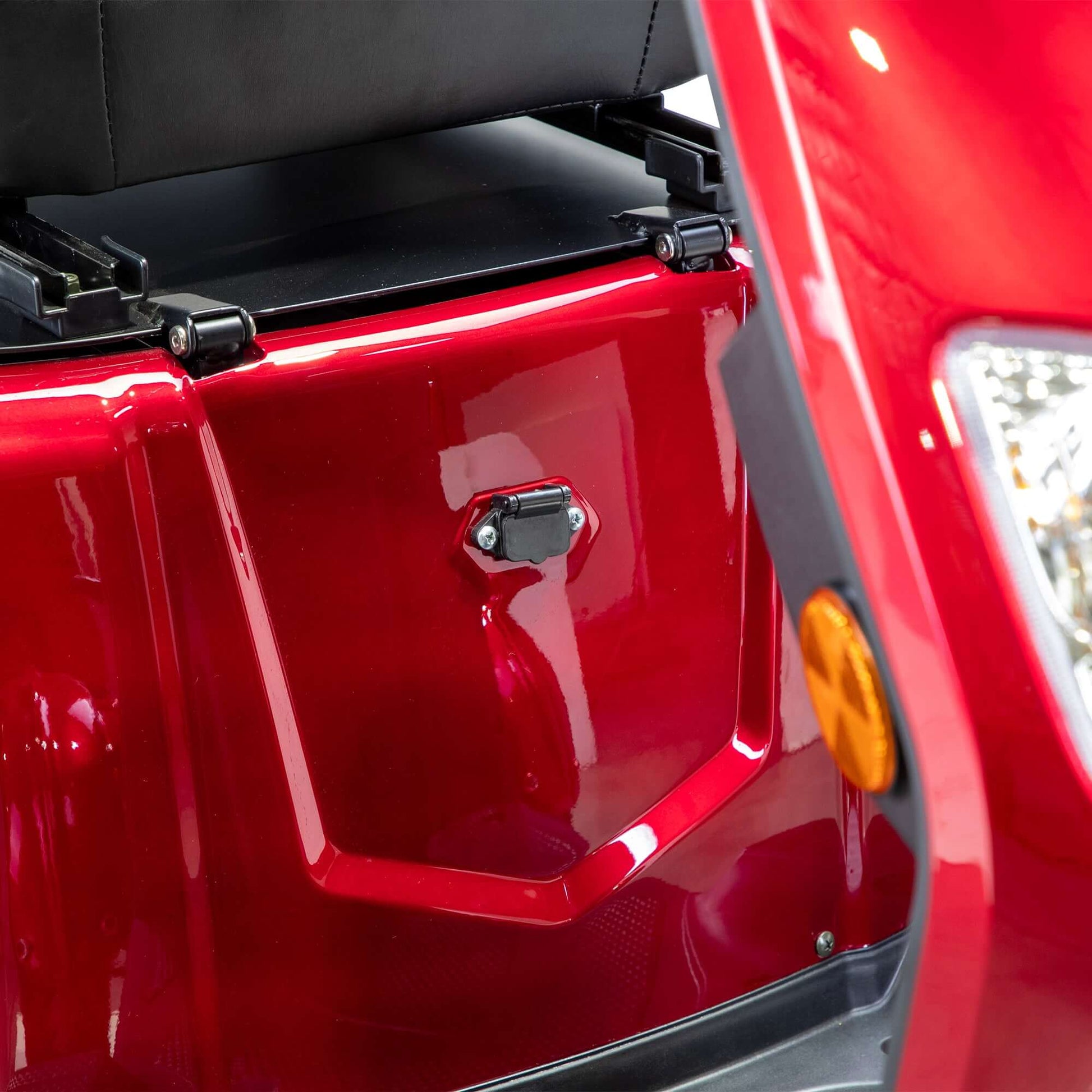 Prestige Mobility Scooter - foot rest close up