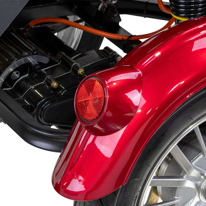 Regal Mobility Scooter - right rear taillight and wheel