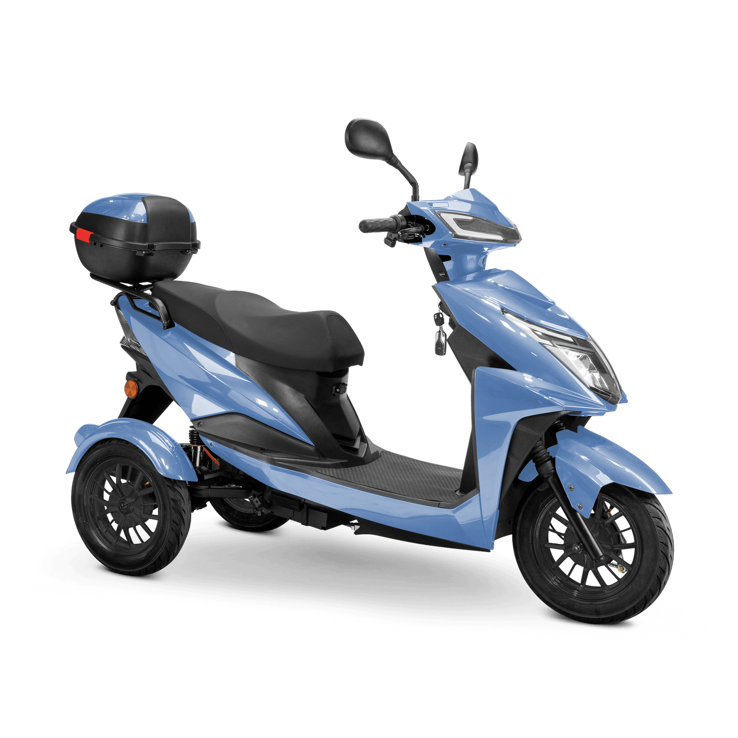 Regal Mobility Scooter - blue with black seat and black wheels