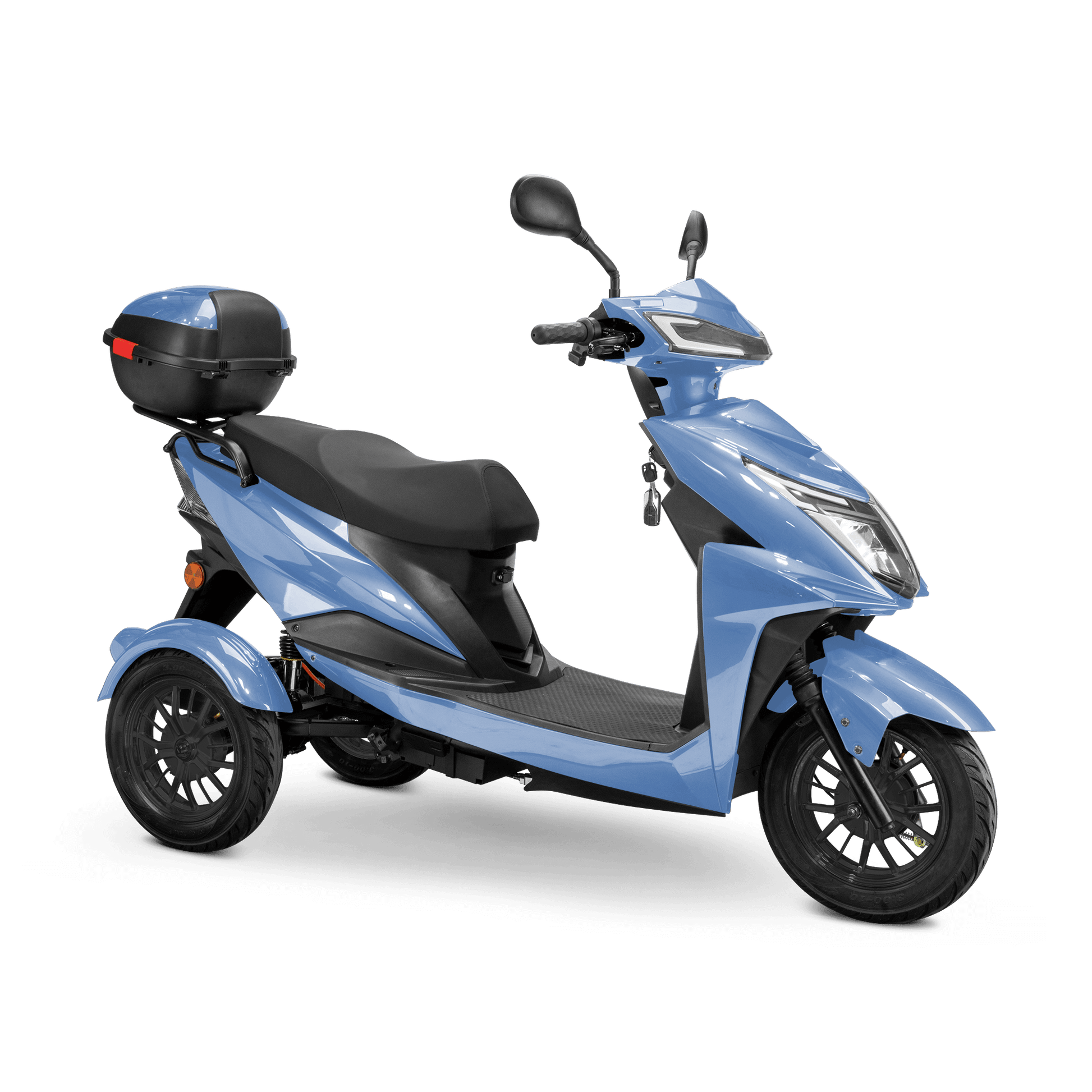 Regal Mobility Scooter - blue with black seat and black wheels