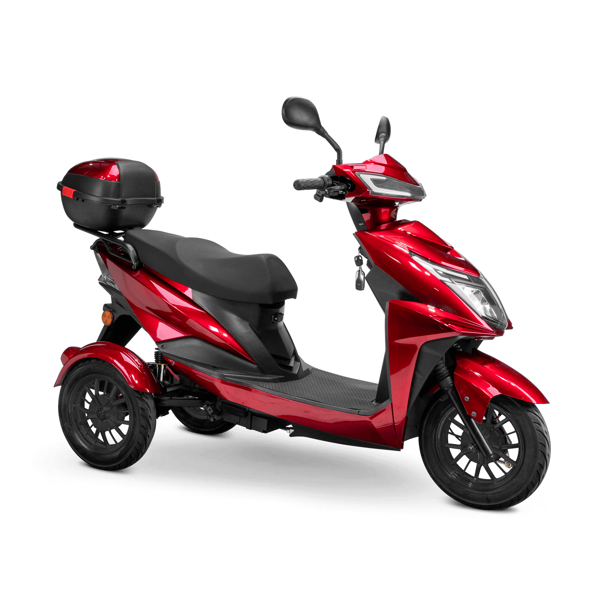 Regal Mobility Scooter - red with black seat and black wheels
