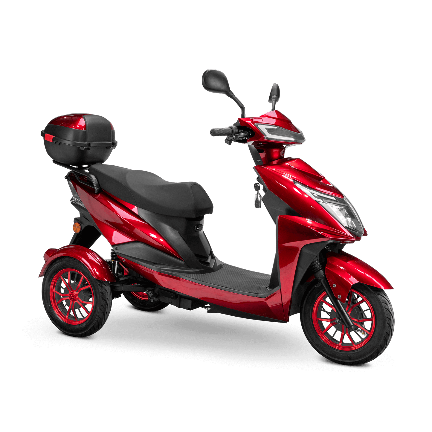 Regal Mobility Scooter - red with black seat and red wheels
