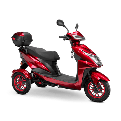 Regal Mobility Scooter - red with black seat and red wheels