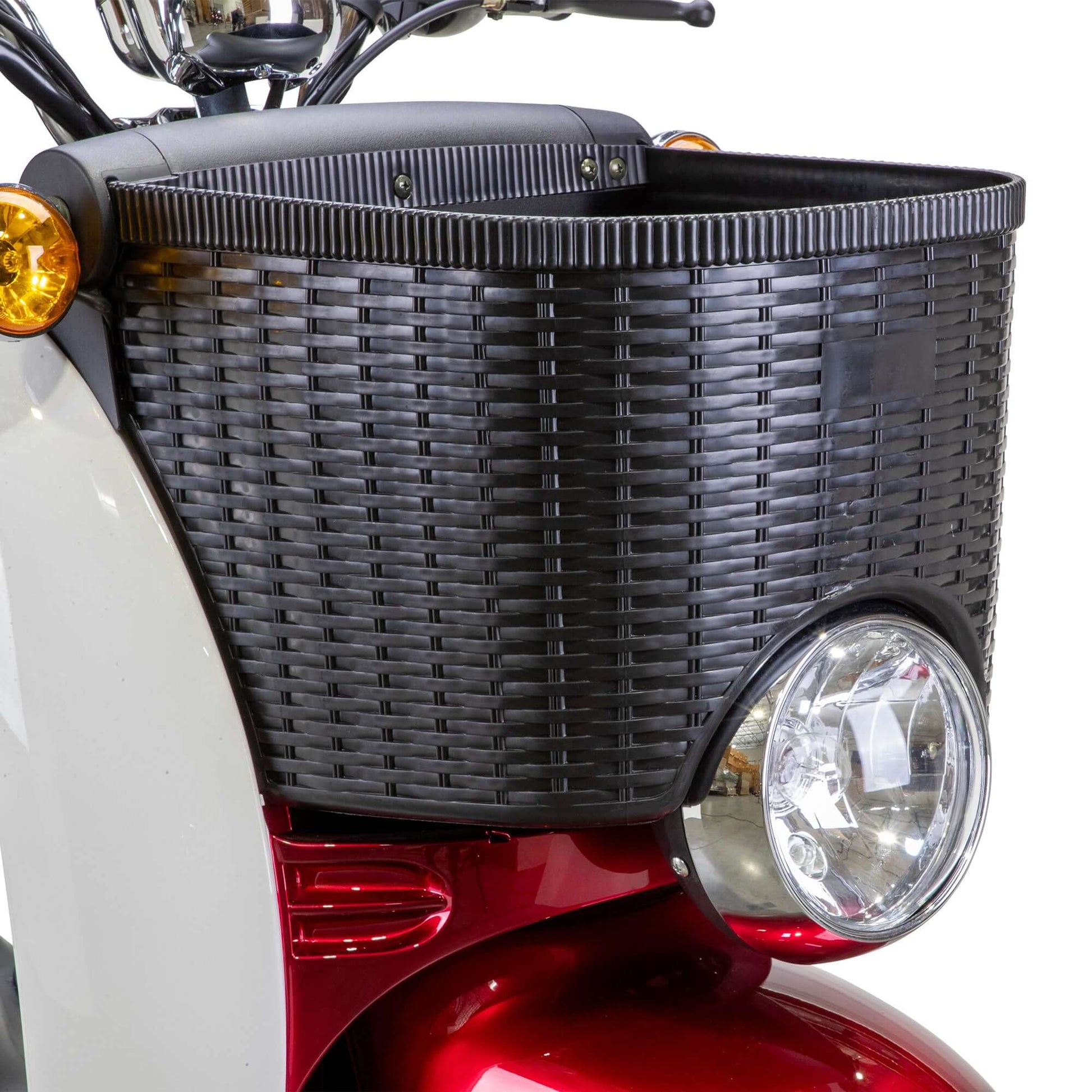 Supreme Mobility Scooter - front basket and headlight