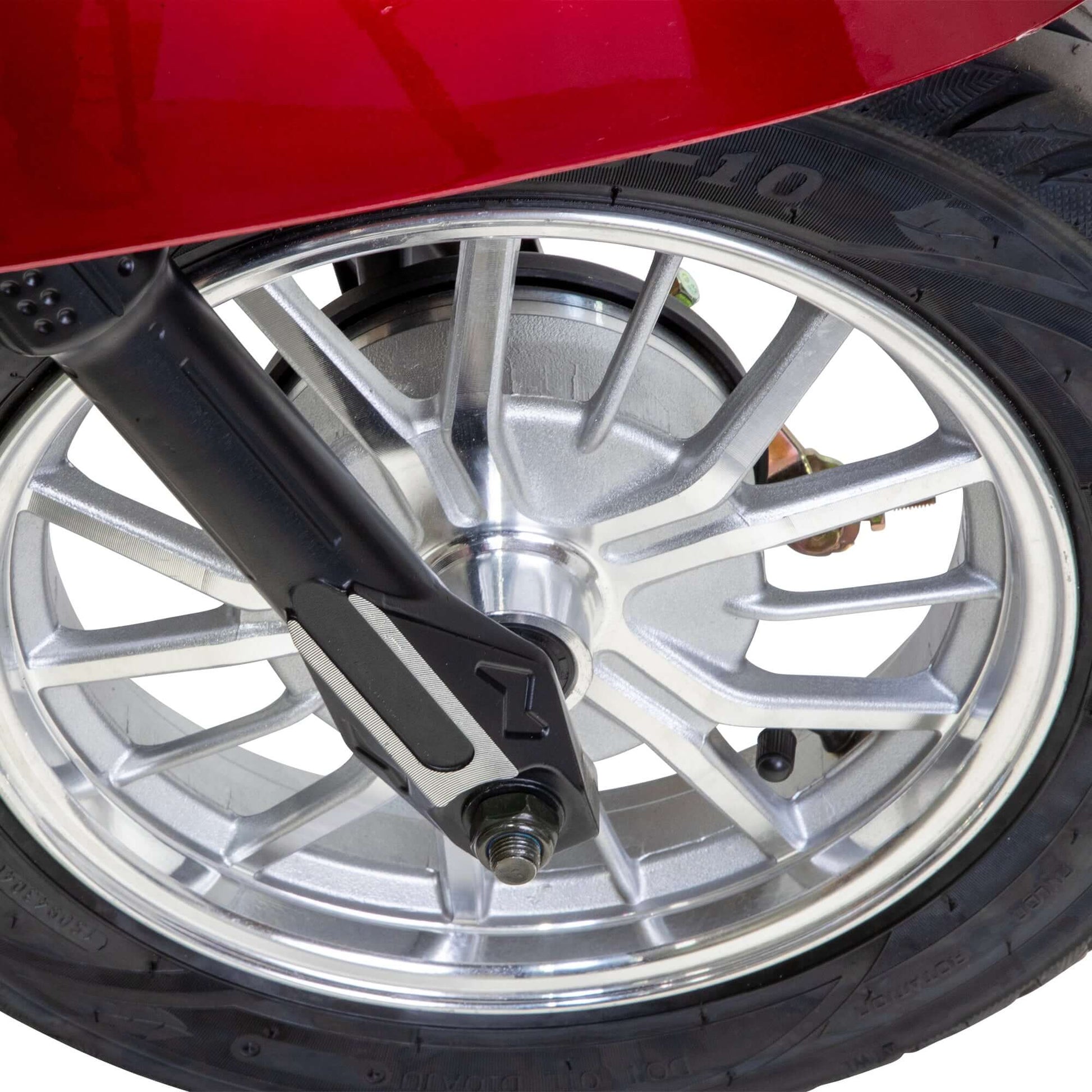 Supreme Mobility Scooter - front wheel and fender